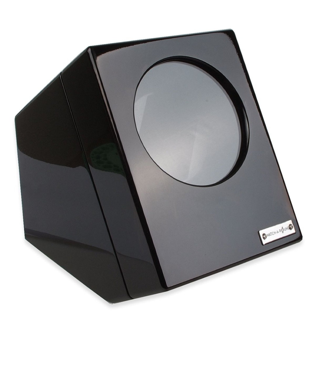 High-Gloss Piano Black Watch Winder for One Timepiece.